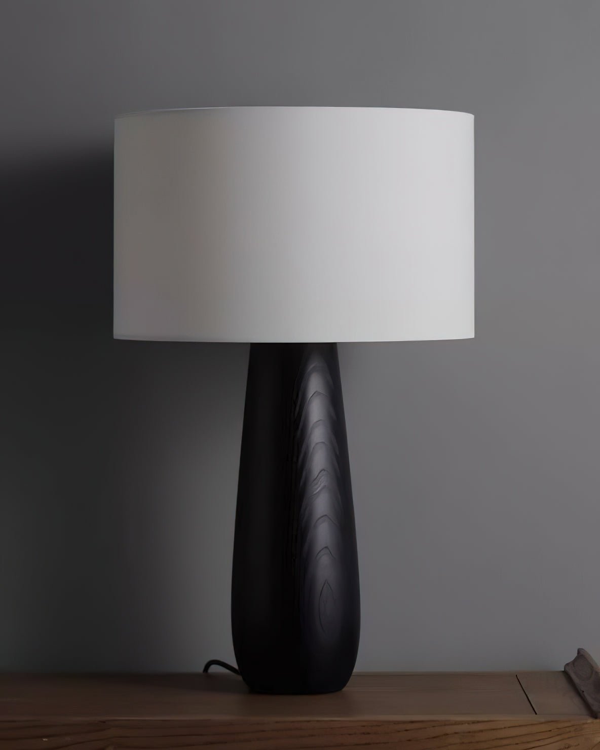 Aero nordycka lampa stołowa z płótna