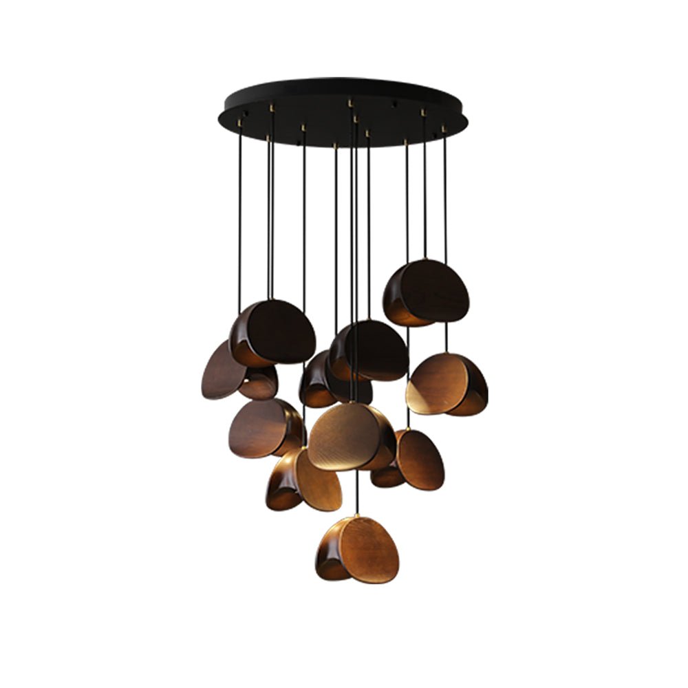 Elmiren wisząca lampa ze szkła w stylu cluster
