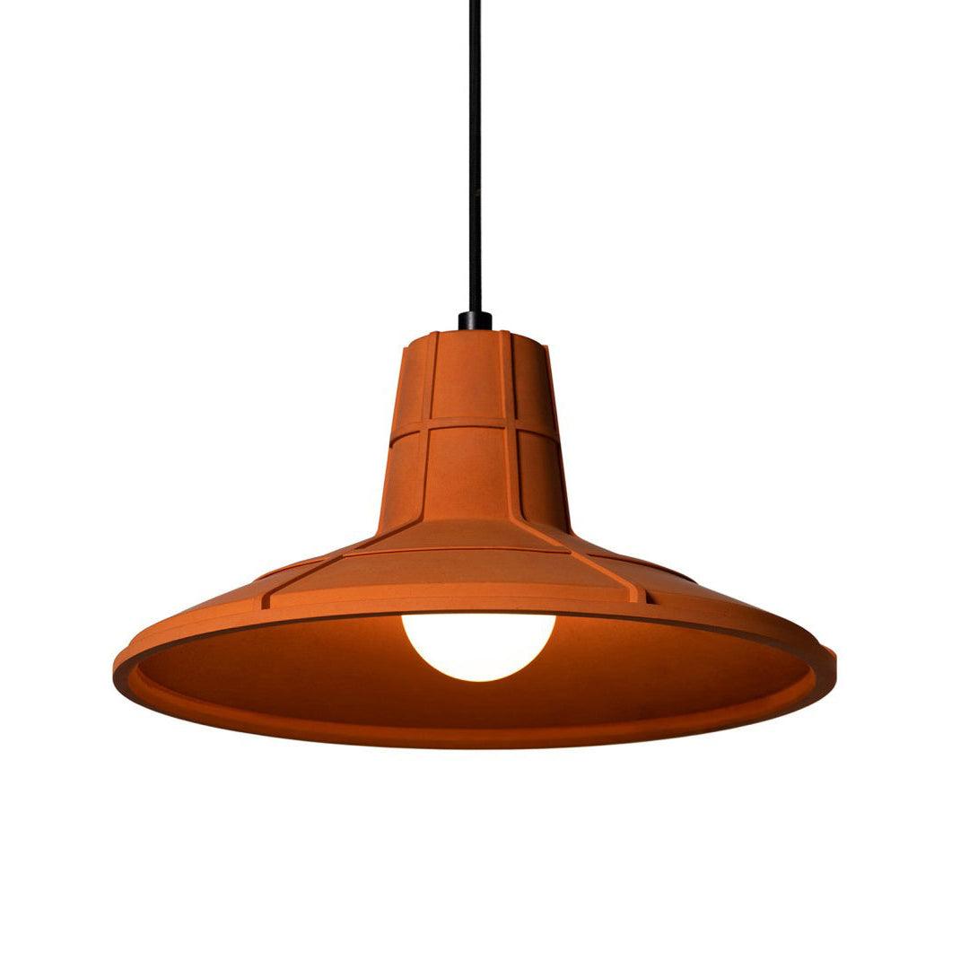 Marnie nowoczesna lampa wisząca ze szkła cementowego