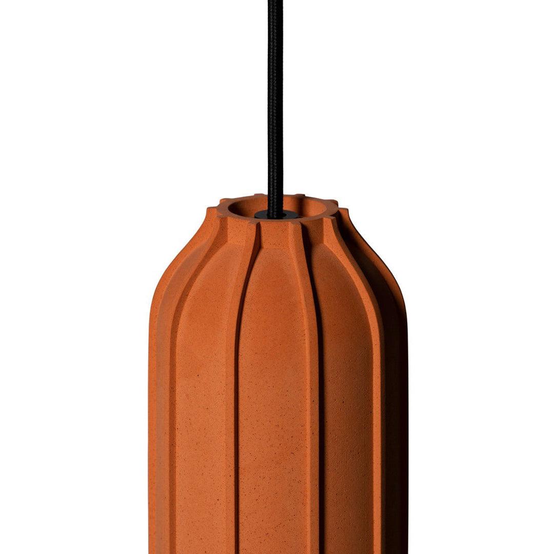 Marnie nowoczesna lampa wisząca ze szkła cementowego