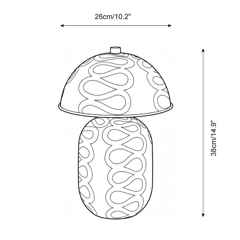 Elaivelia lampa stołowa