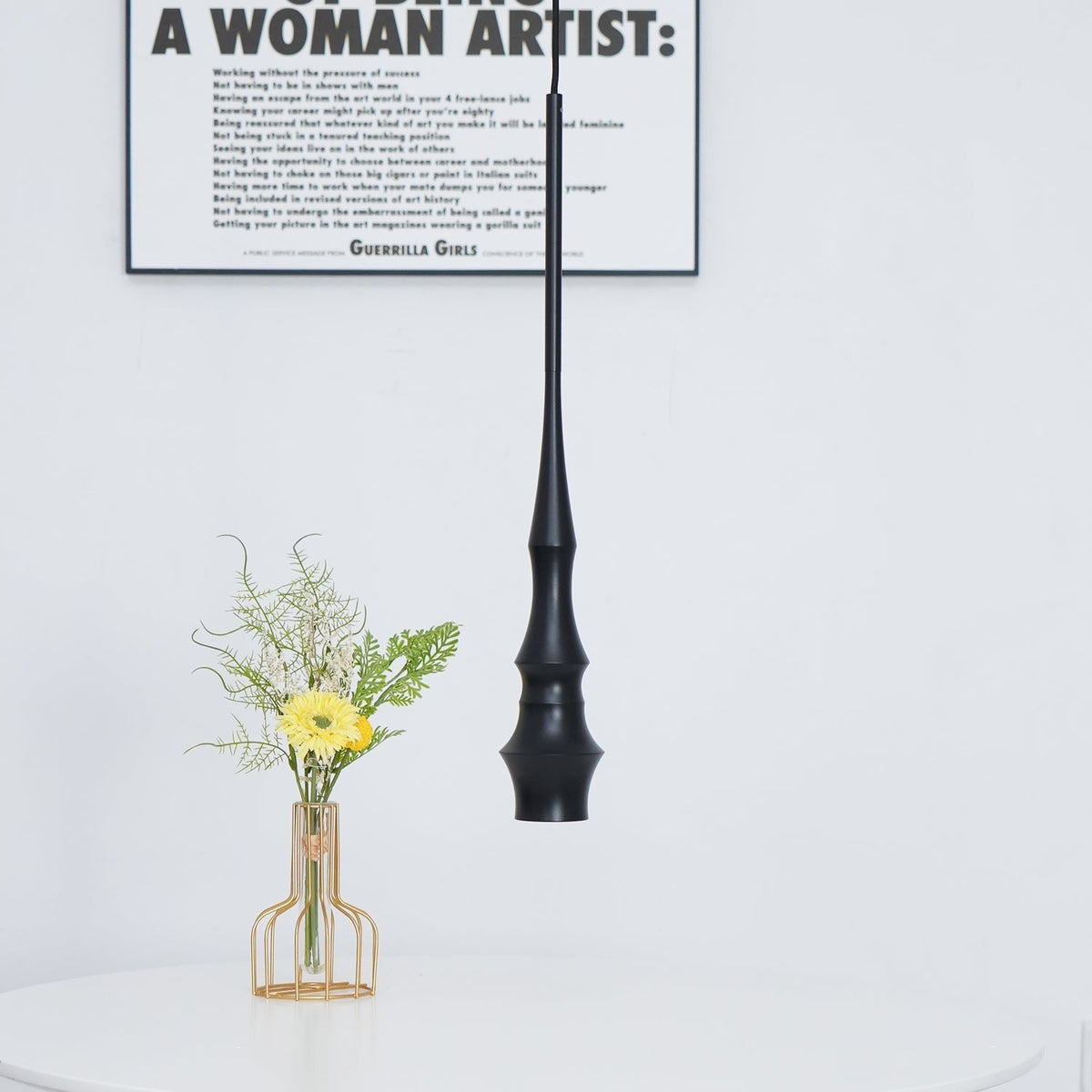 Elaran minimalistyczna lampa wisząca z aluminium