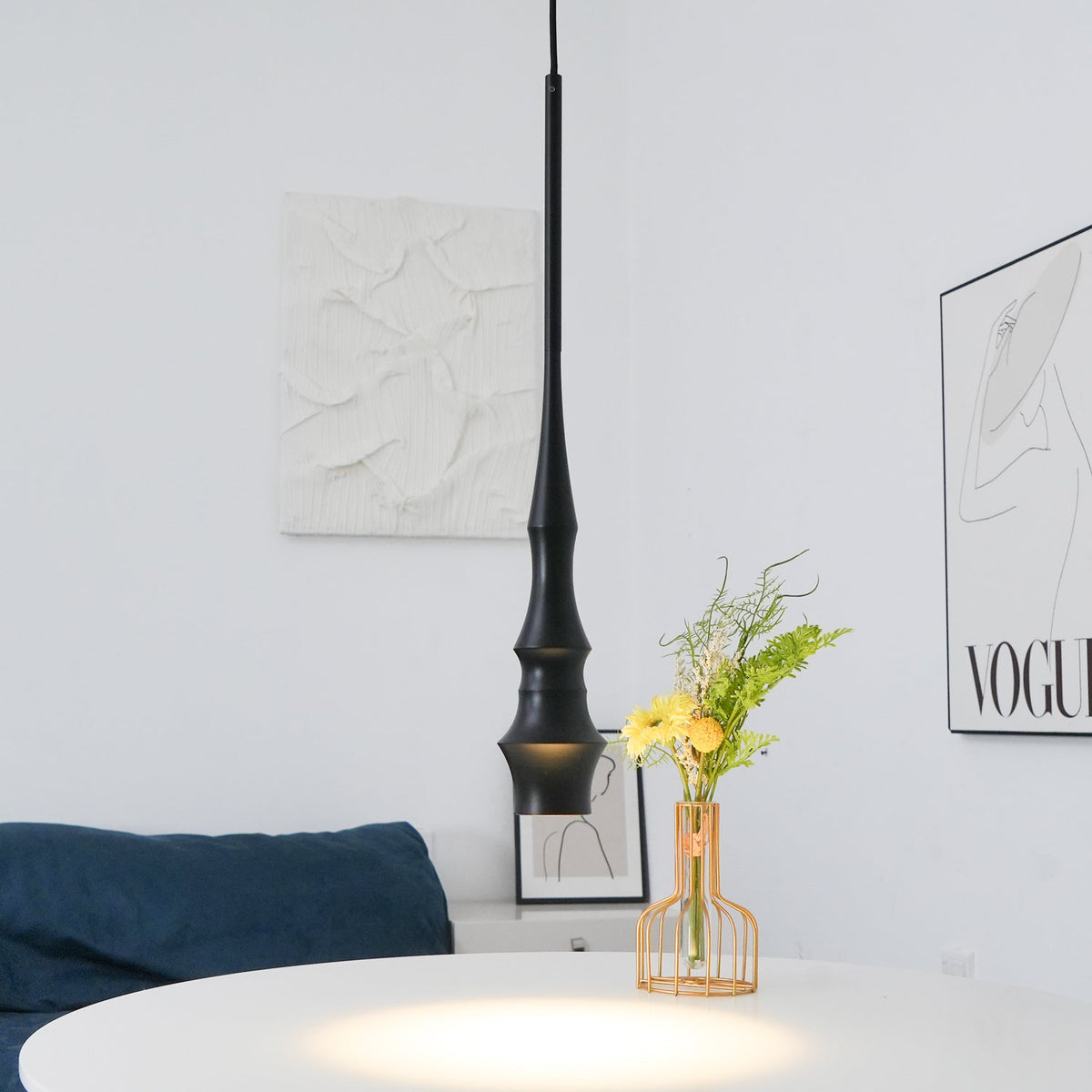 Elaran minimalistyczna lampa wisząca z aluminium