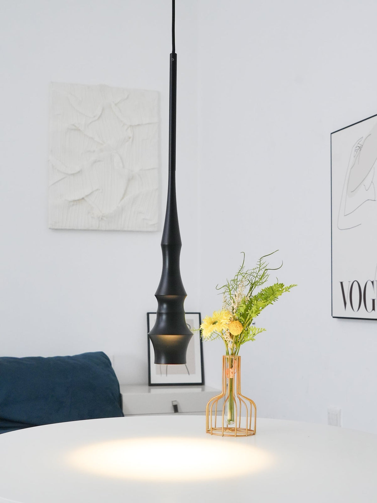 Elaran minimalistyczna lampa wisząca z aluminium