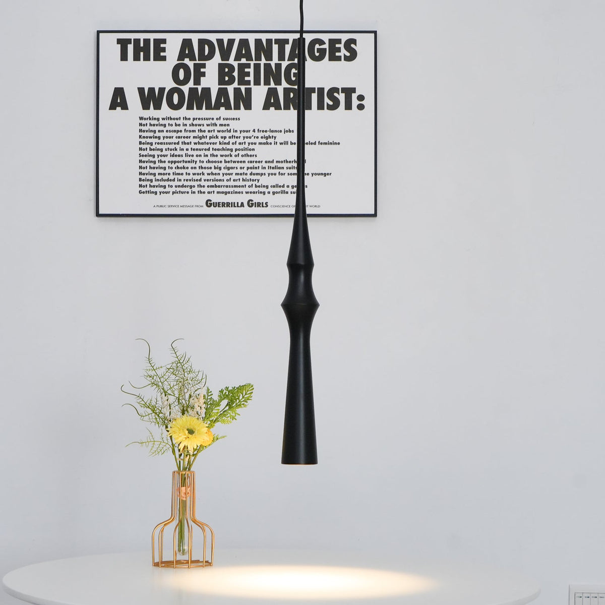 Elaran minimalistyczna lampa wisząca z aluminium