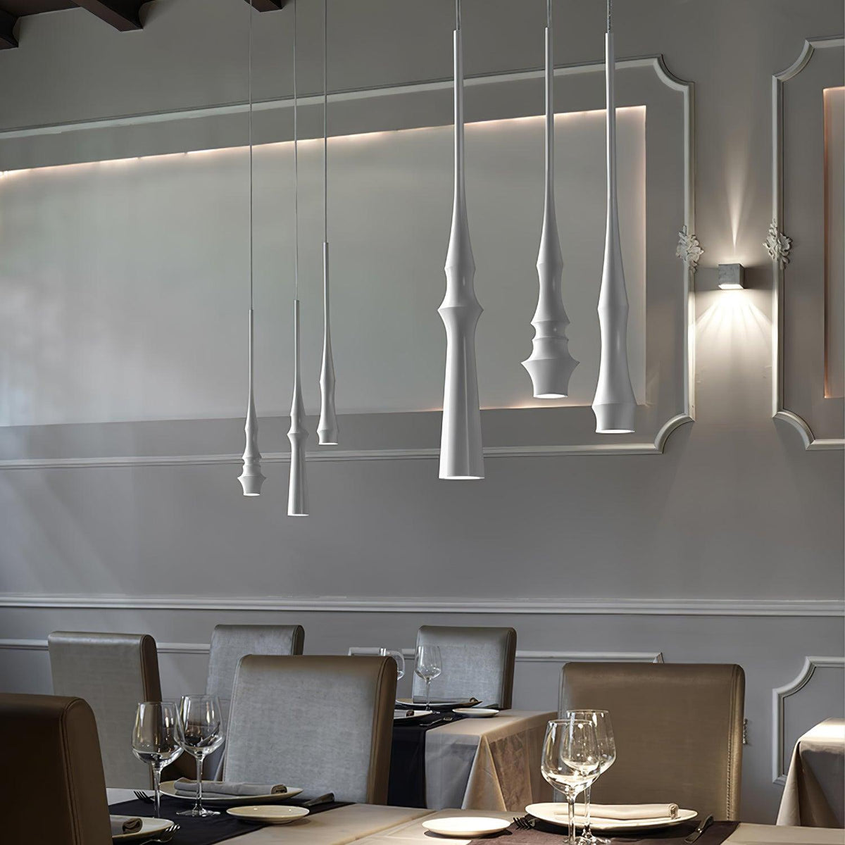 Elaran minimalistyczna lampa wisząca z aluminium