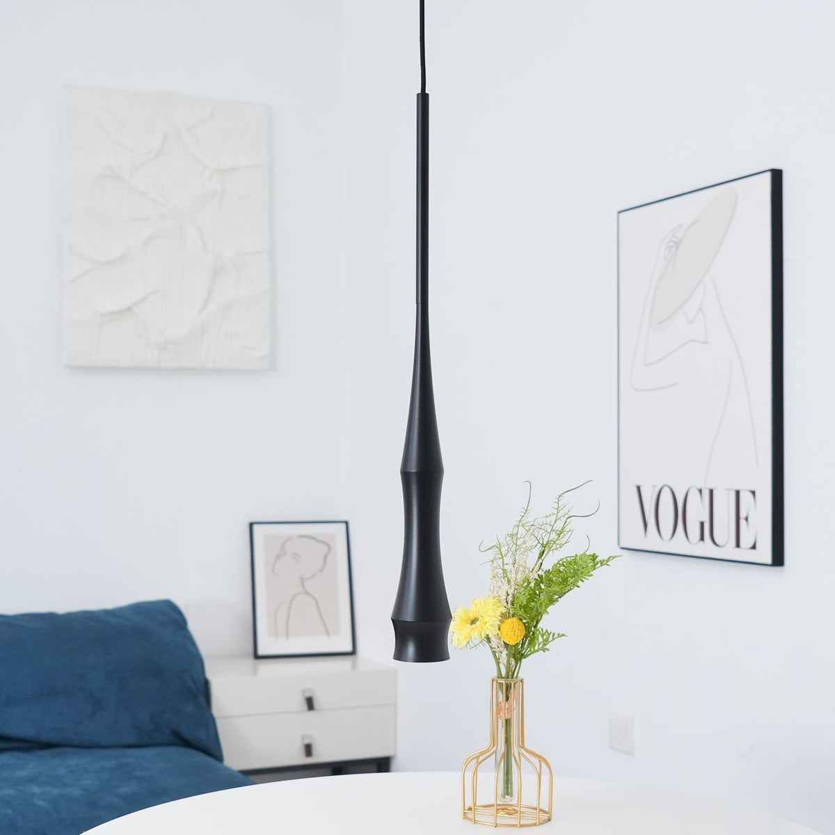 Elaran minimalistyczna lampa wisząca z aluminium