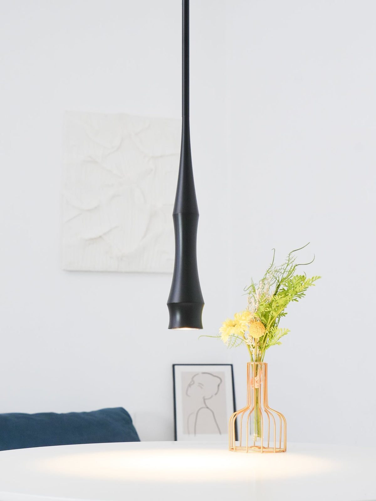 Elaran minimalistyczna lampa wisząca z aluminium