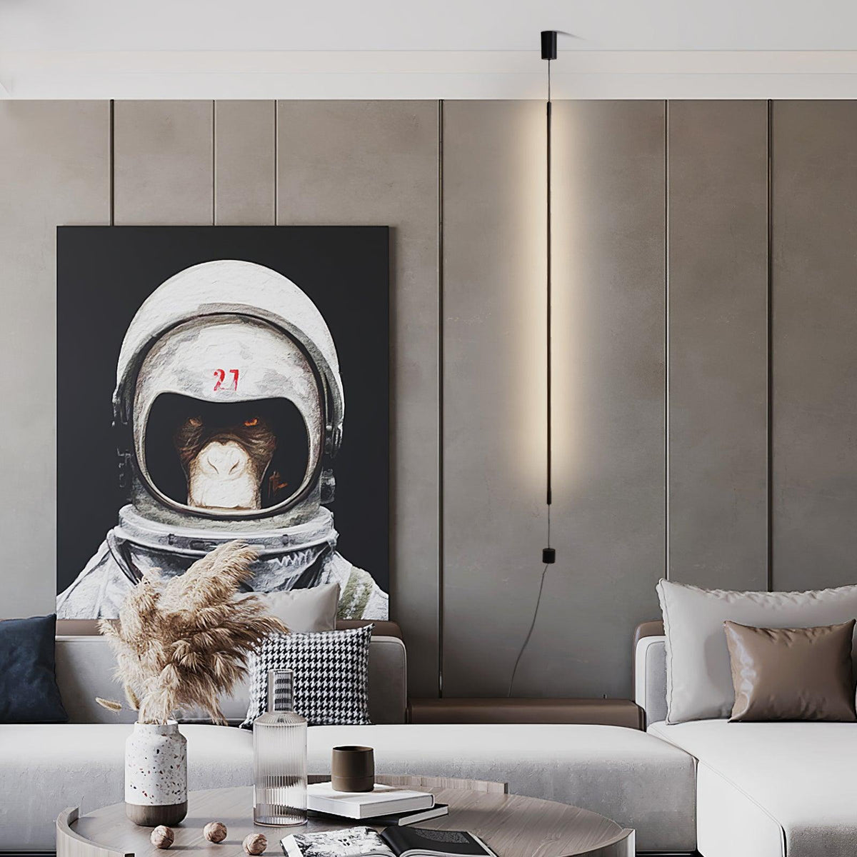 Vedaian minimalistyczna lampa stojąca