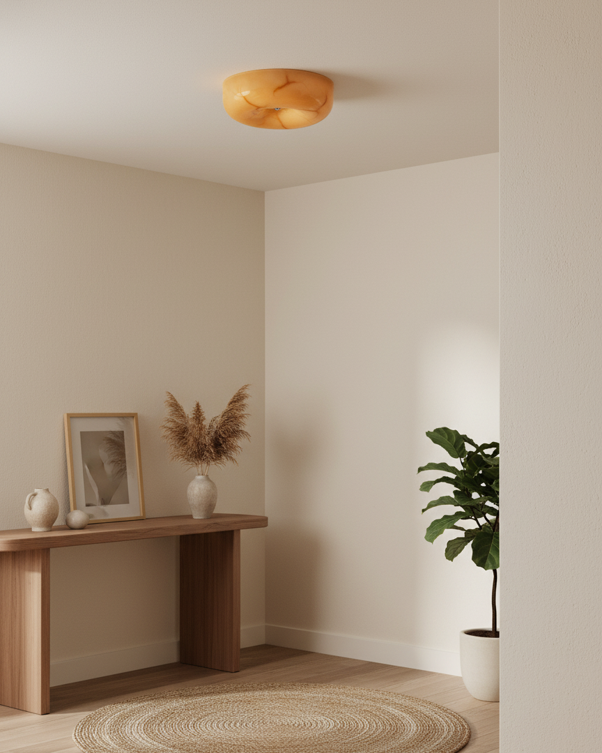 Lampa sufitowa Ambra Shine ze szkła