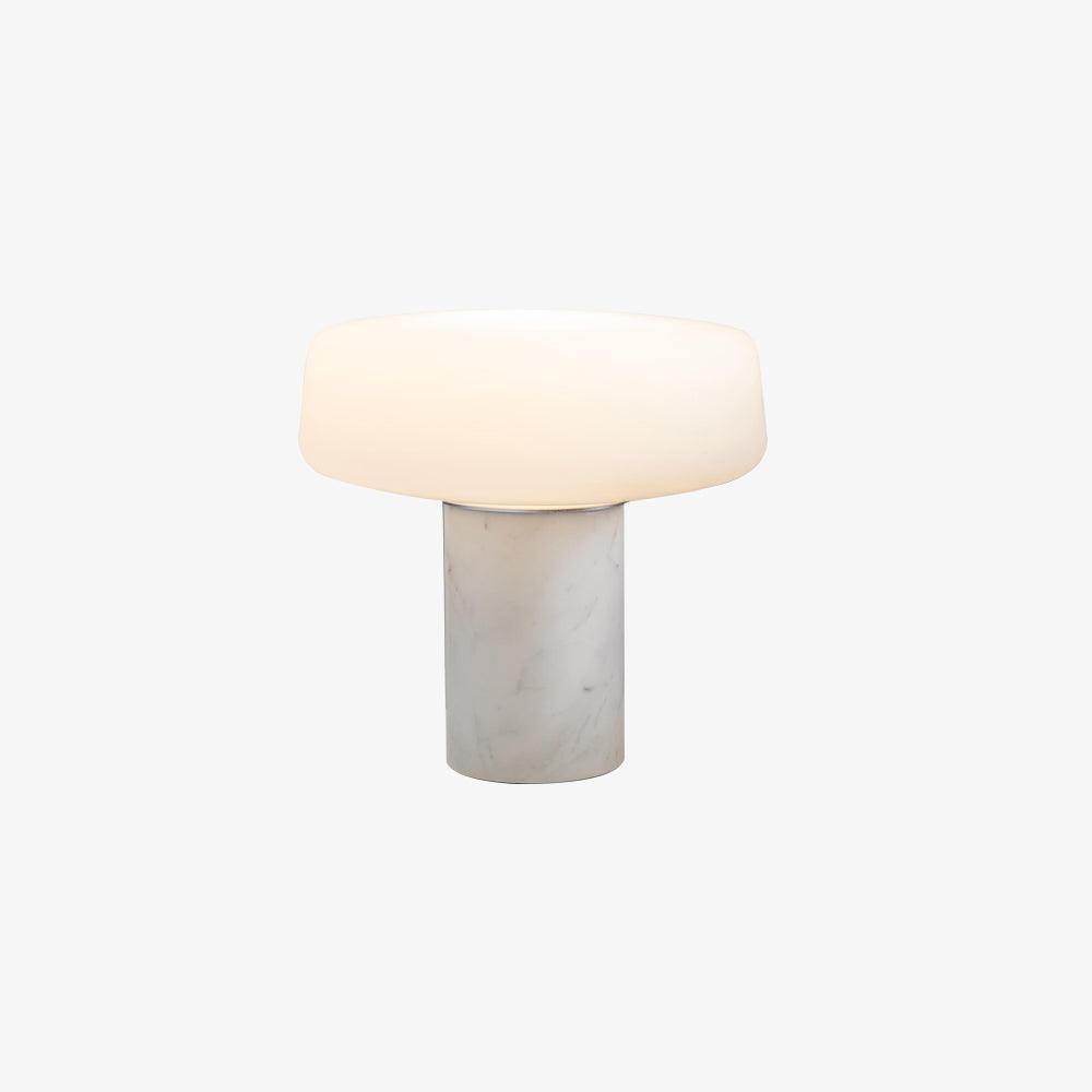 Erinilil lampa stołowa z podstawą z marmuru
