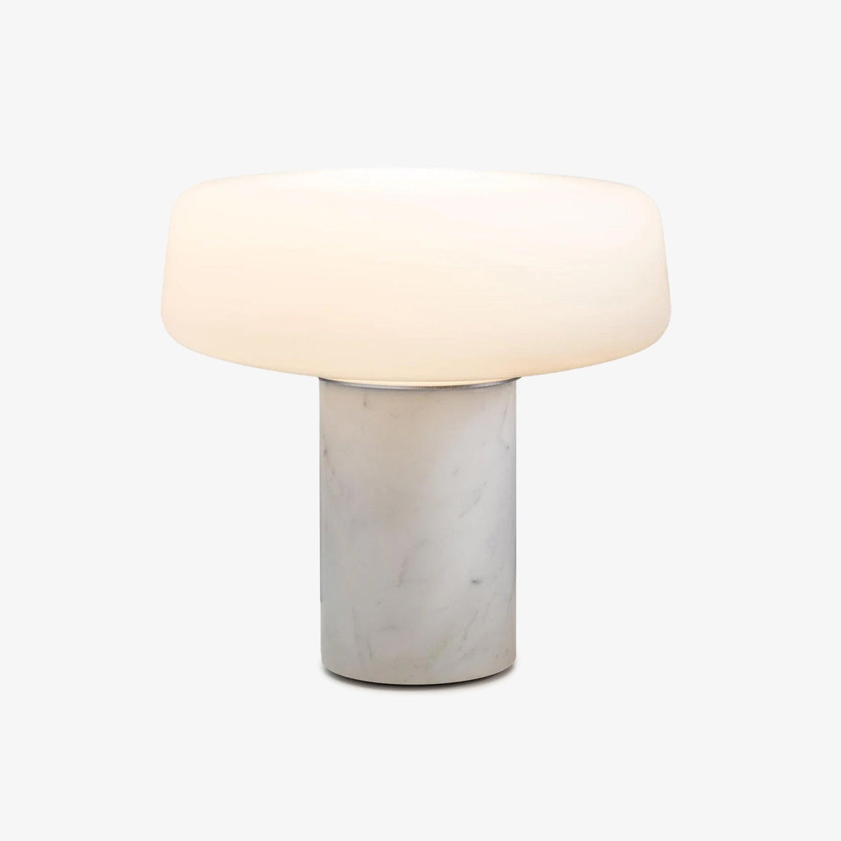 Erinilil lampa stołowa z podstawą z marmuru