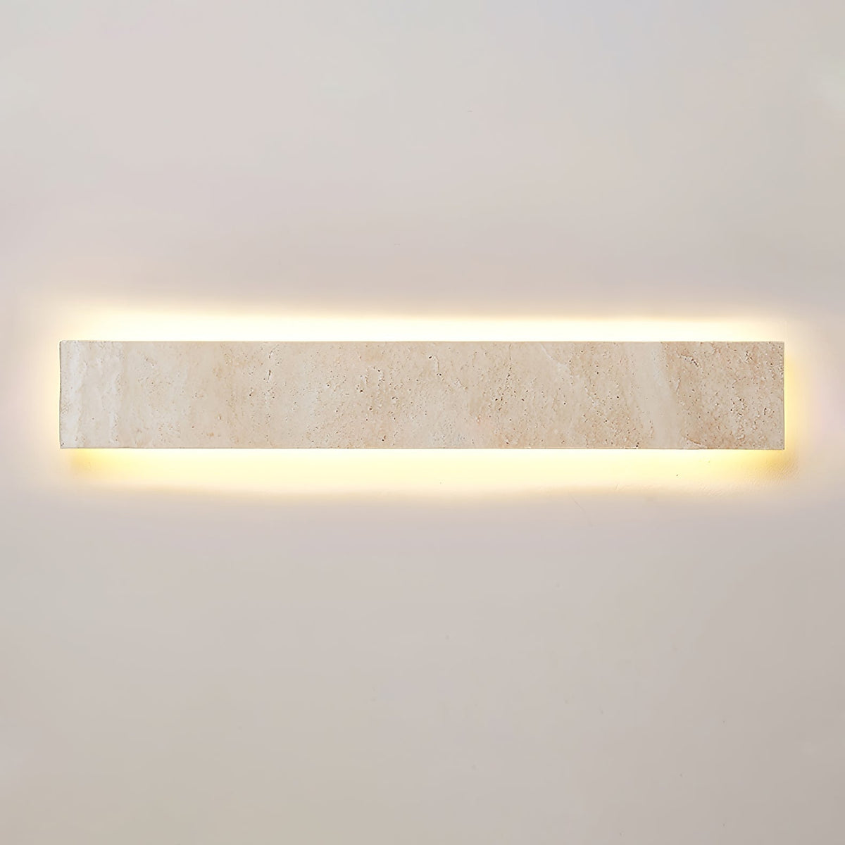 Tavoelia Slim Rectangle Travertine liniowy kinkiet