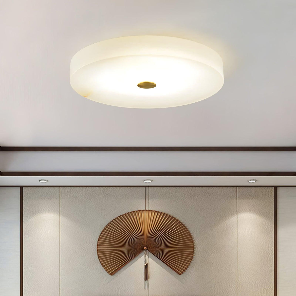 Euno Alabaster lampa sufitowa