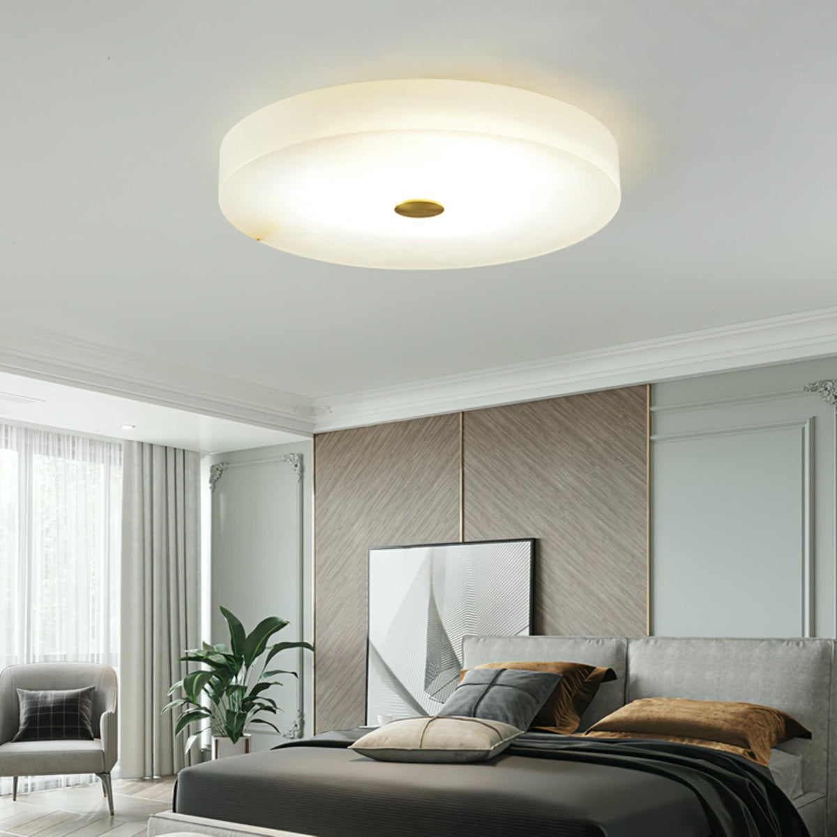 Euno Alabaster lampa sufitowa