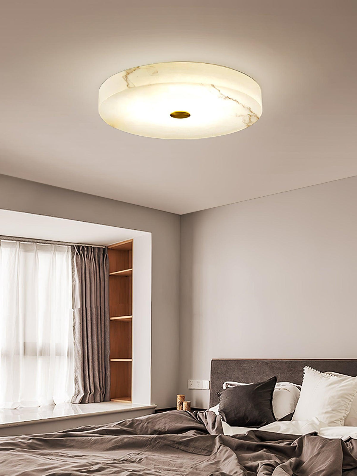 Euno Alabaster lampa sufitowa