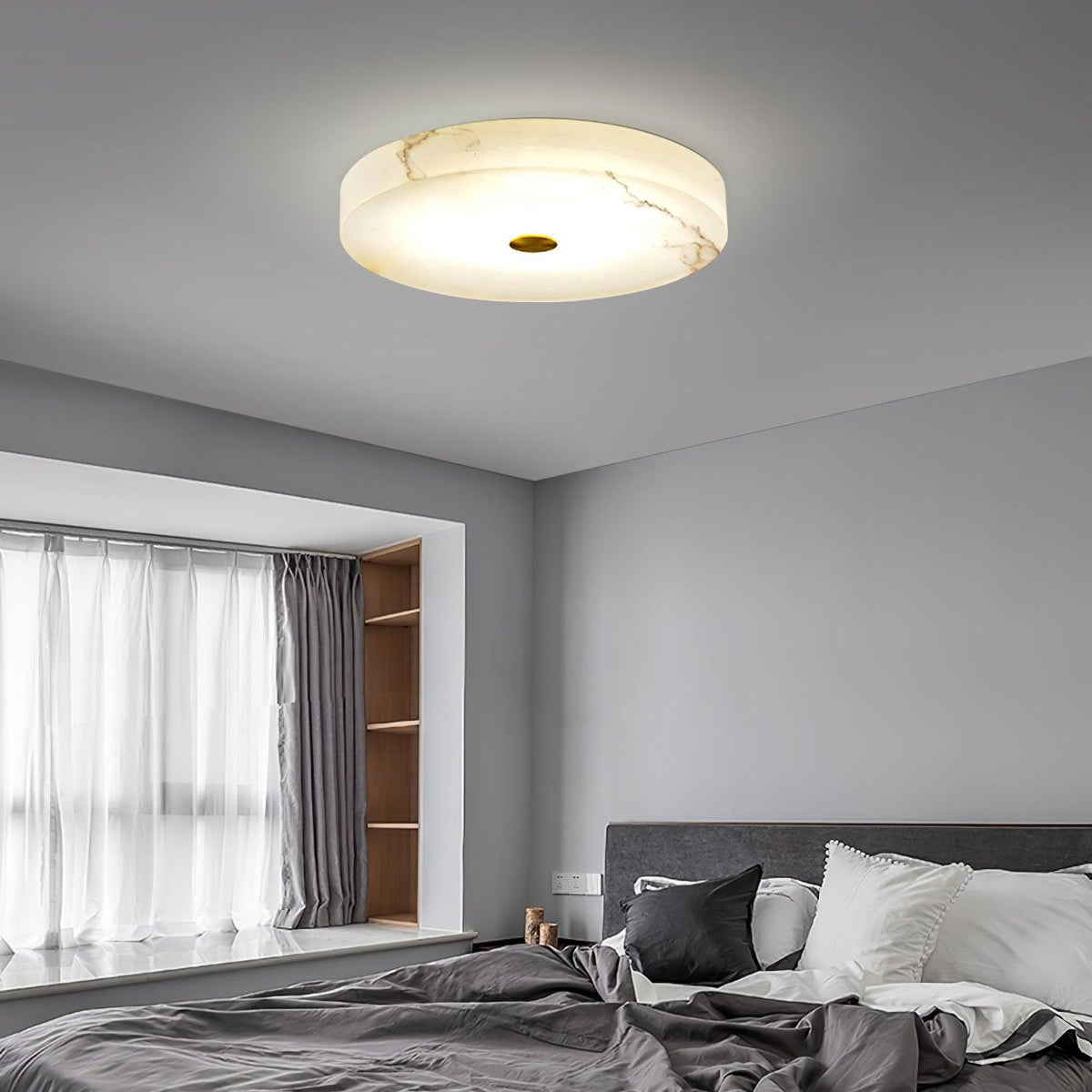 Euno Alabaster lampa sufitowa