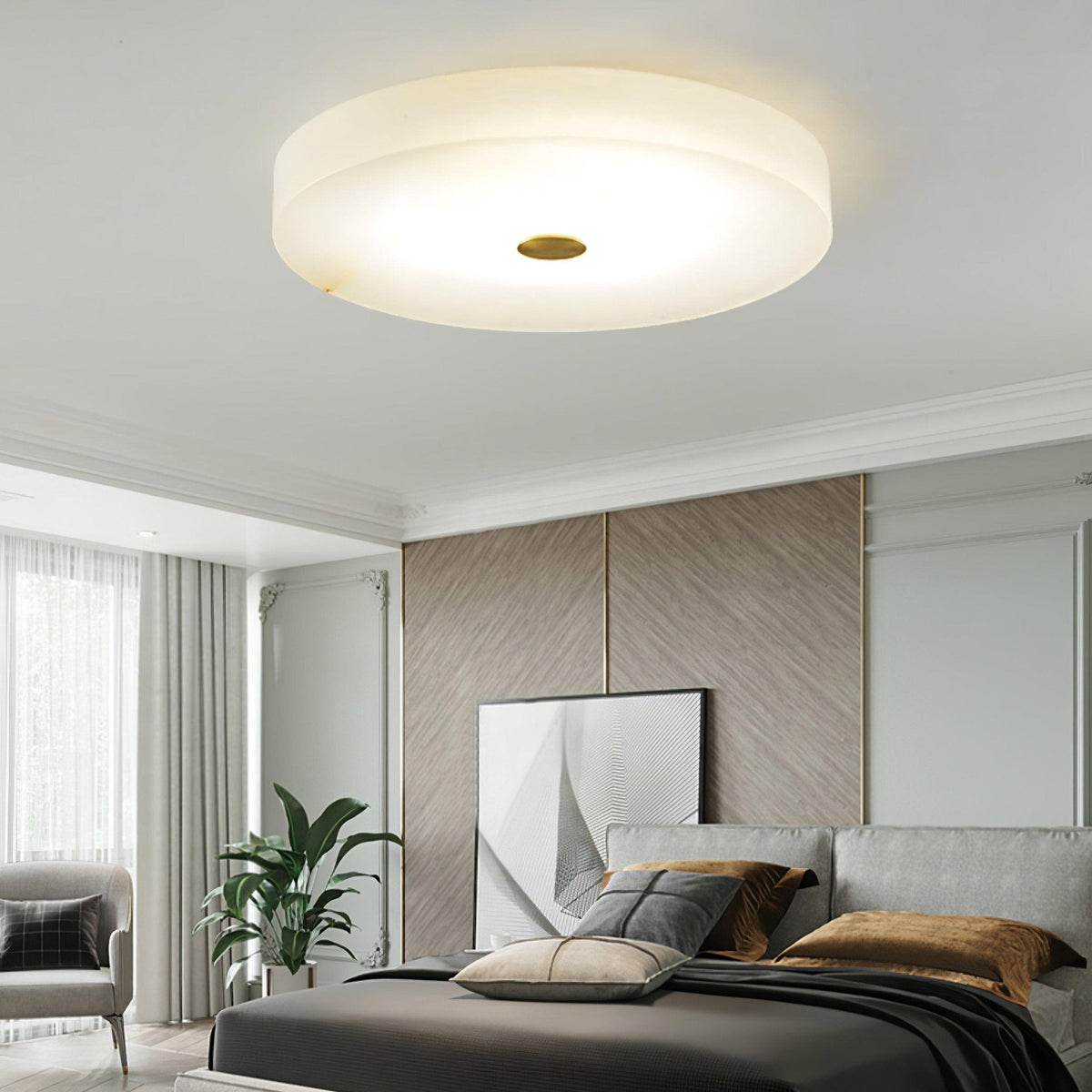 Euno Alabaster lampa sufitowa