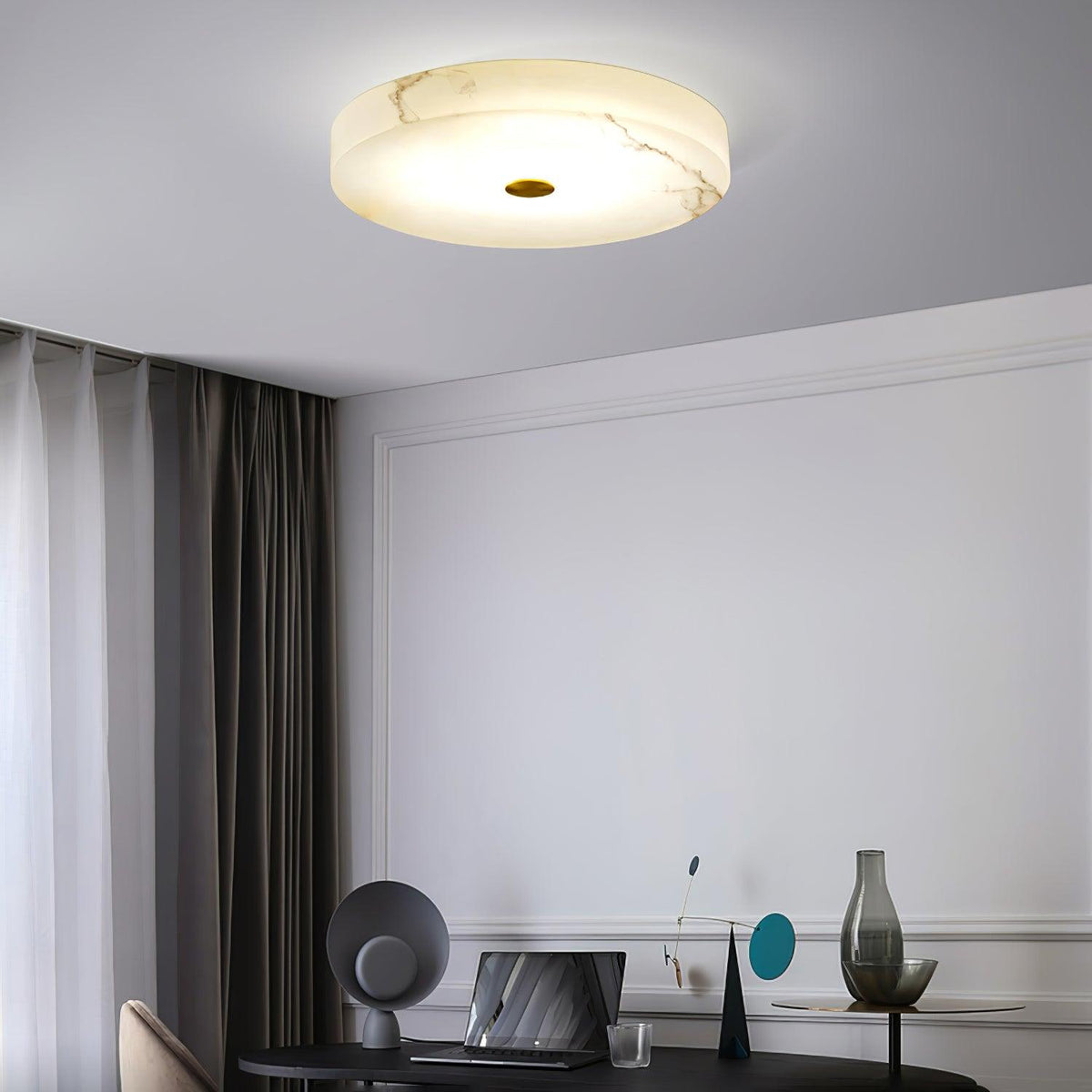 Euno Alabaster lampa sufitowa