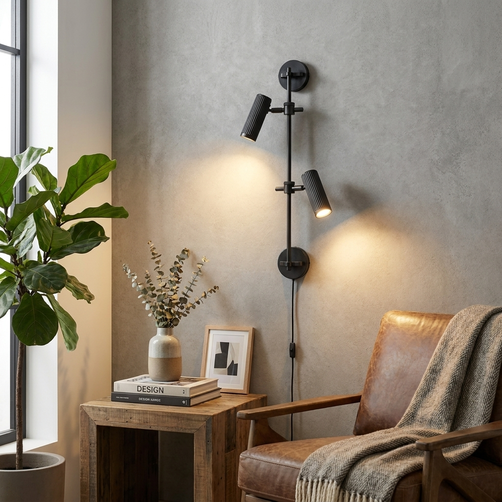 Ormondford Lampa ścienna wtykowa na szynę