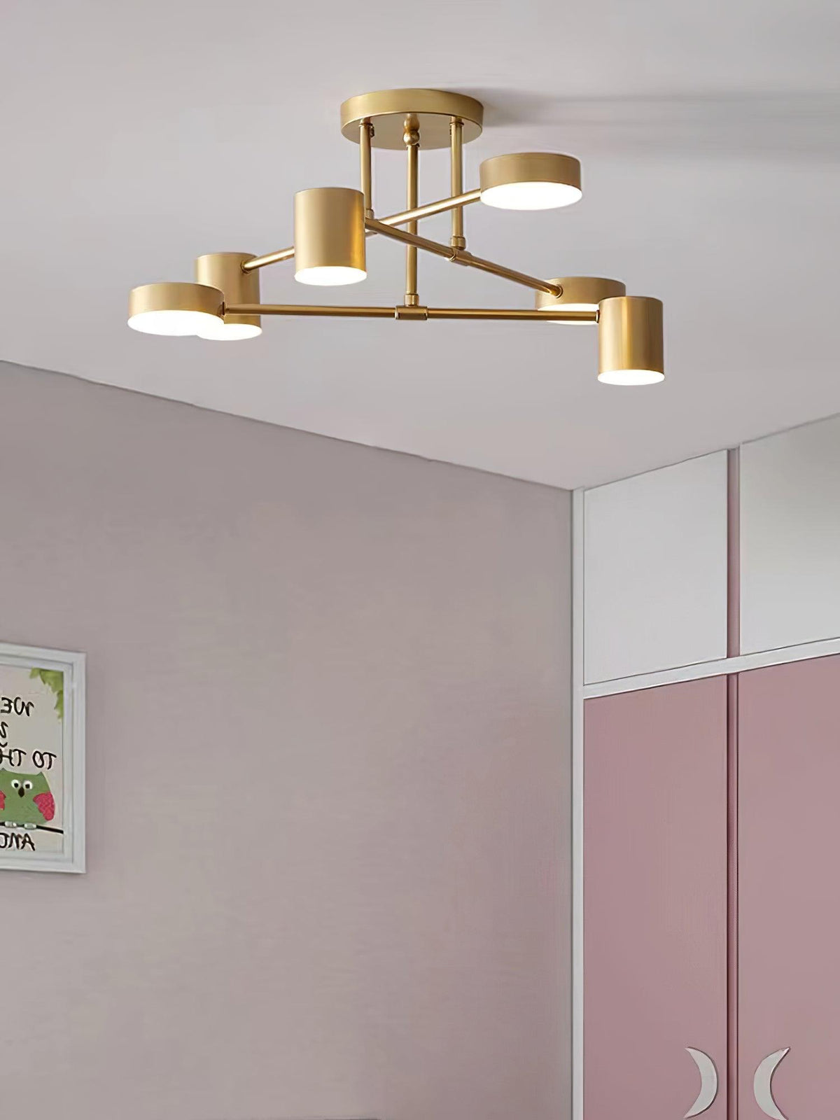 Sputnik lampa sufitowa