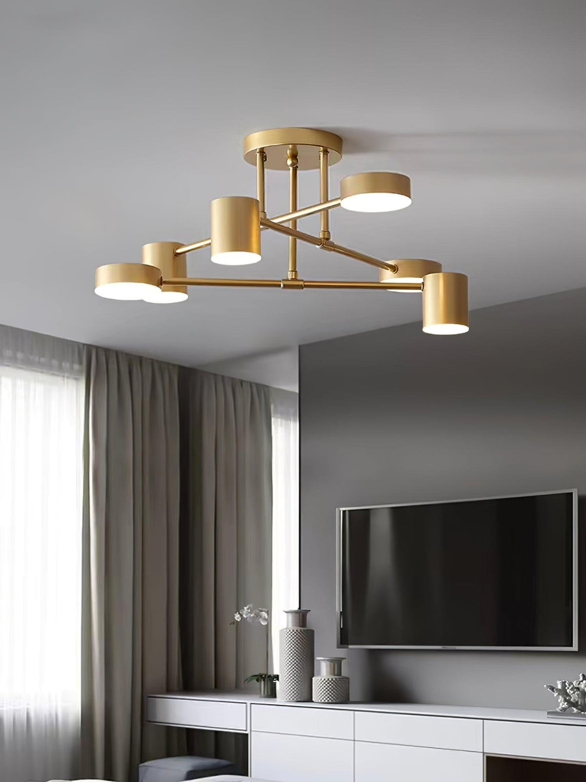 Sputnik lampa sufitowa