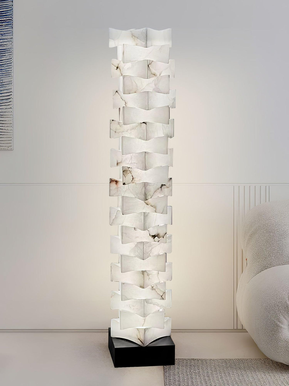 Sostix Alabaster lampa stojąca
