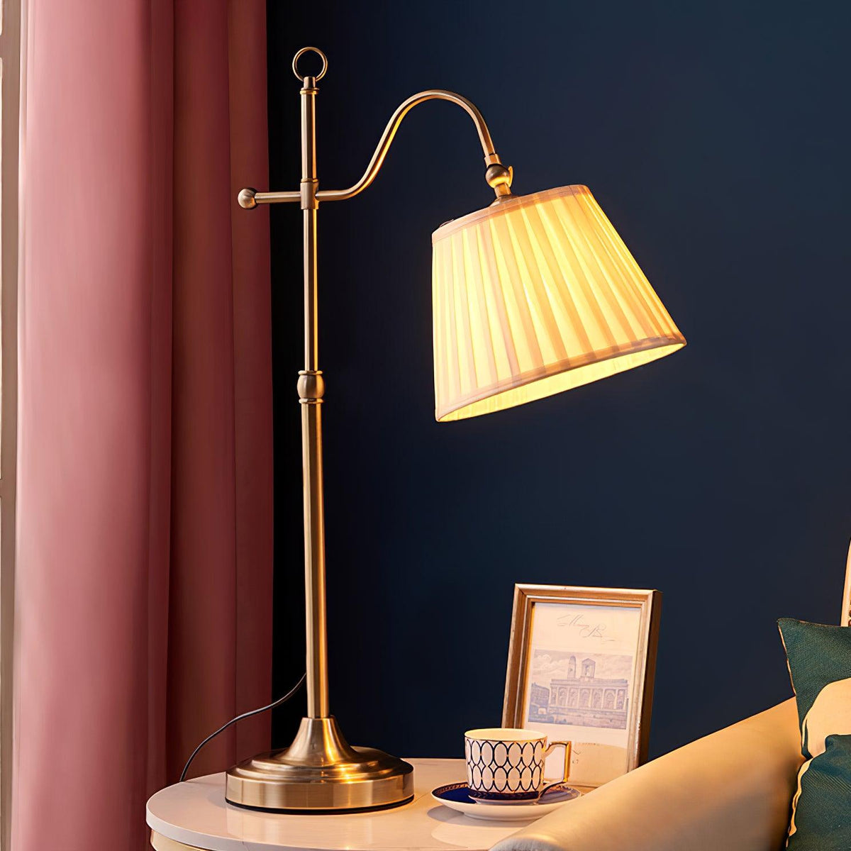 Avenuora vintage lampa stołowa