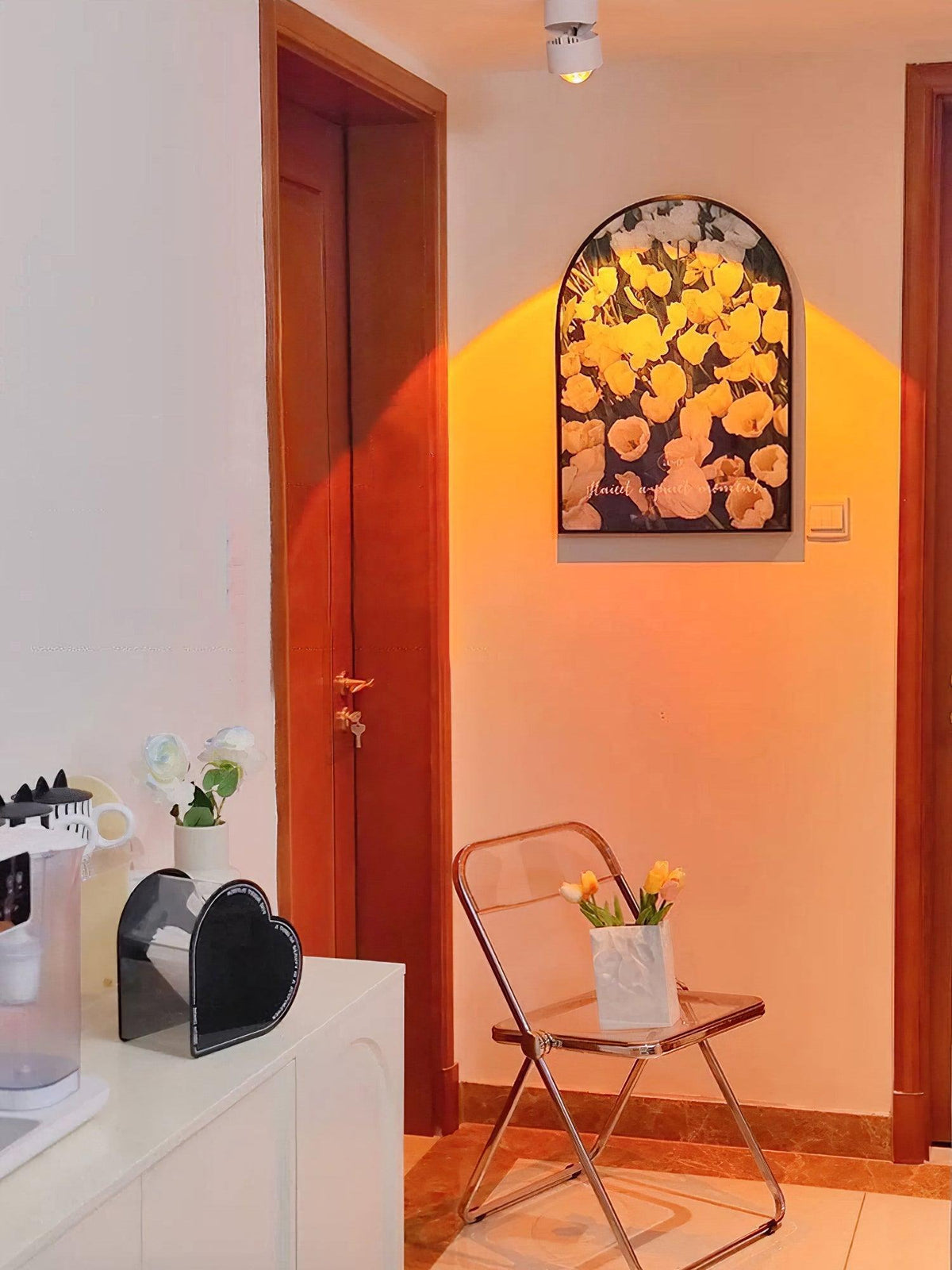 Tiroxen nowoczesny, elegancki, regulowalny reflektor LED