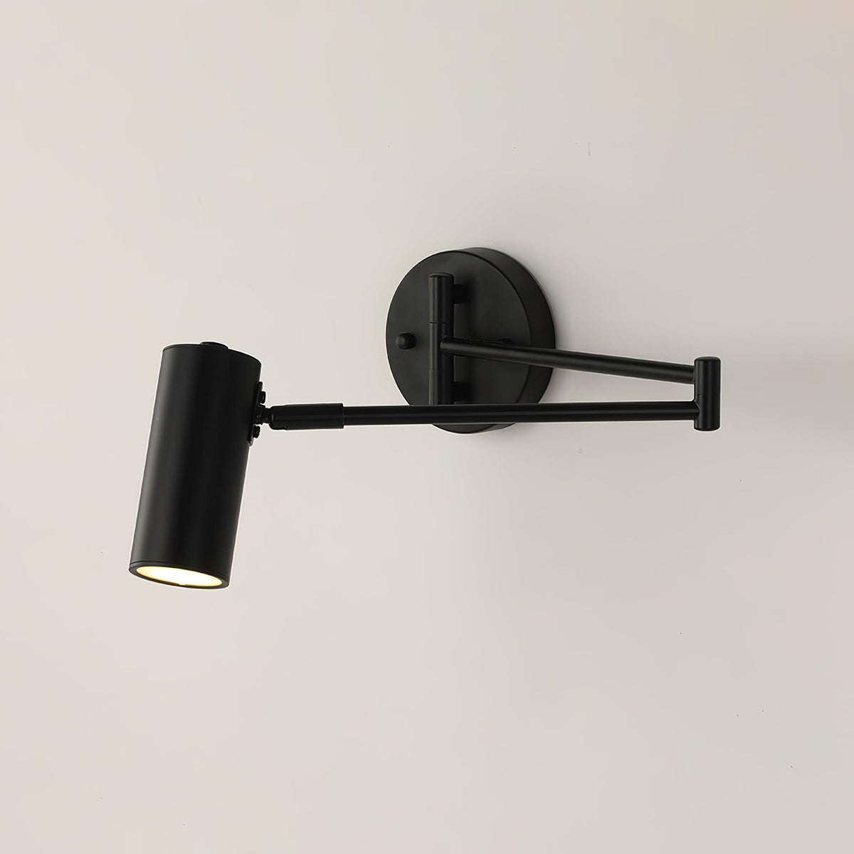 Axel regulowalna lampa ścienna z ruchomym ramieniem