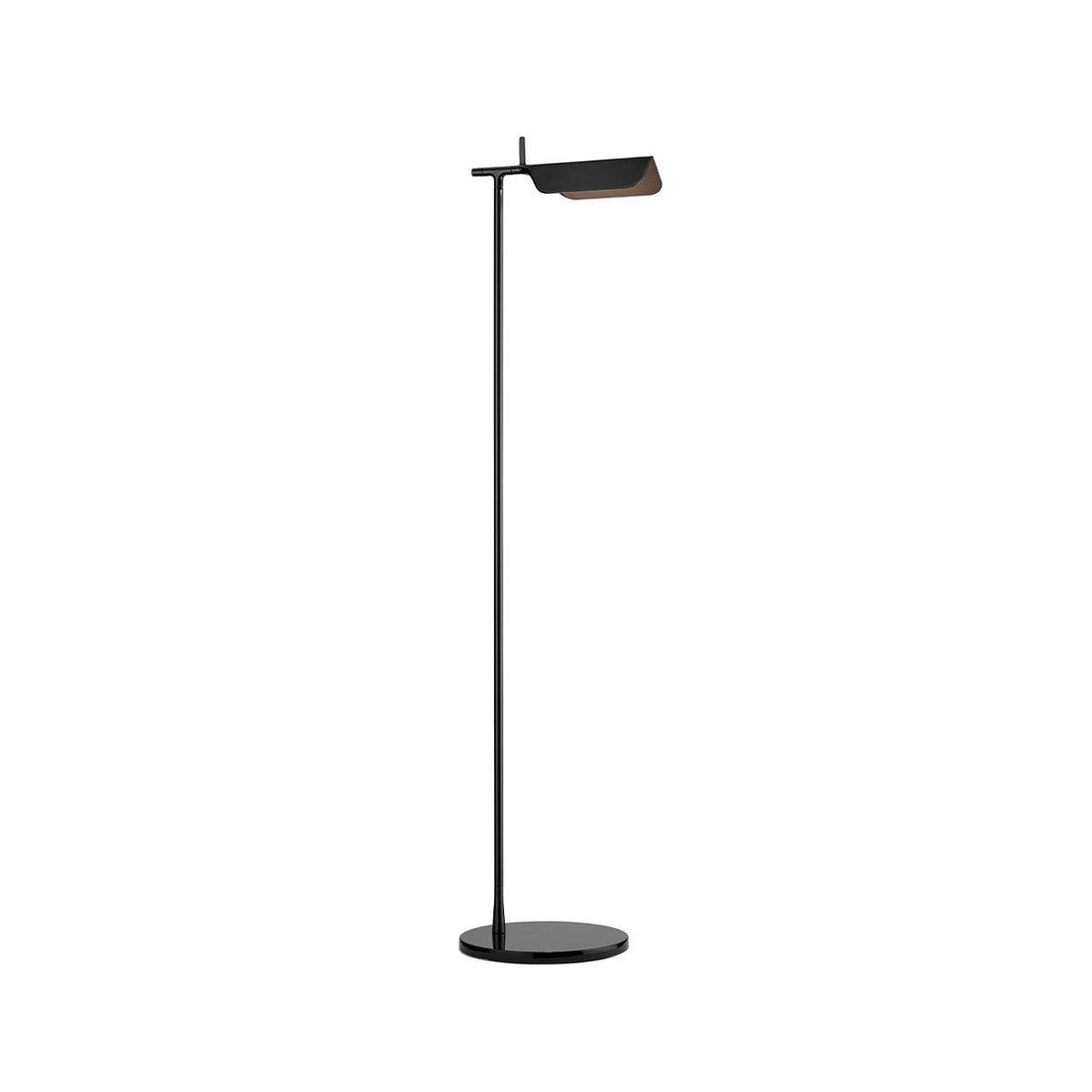 Lampa stojąca minimalistyczna Ebonis z akrylu