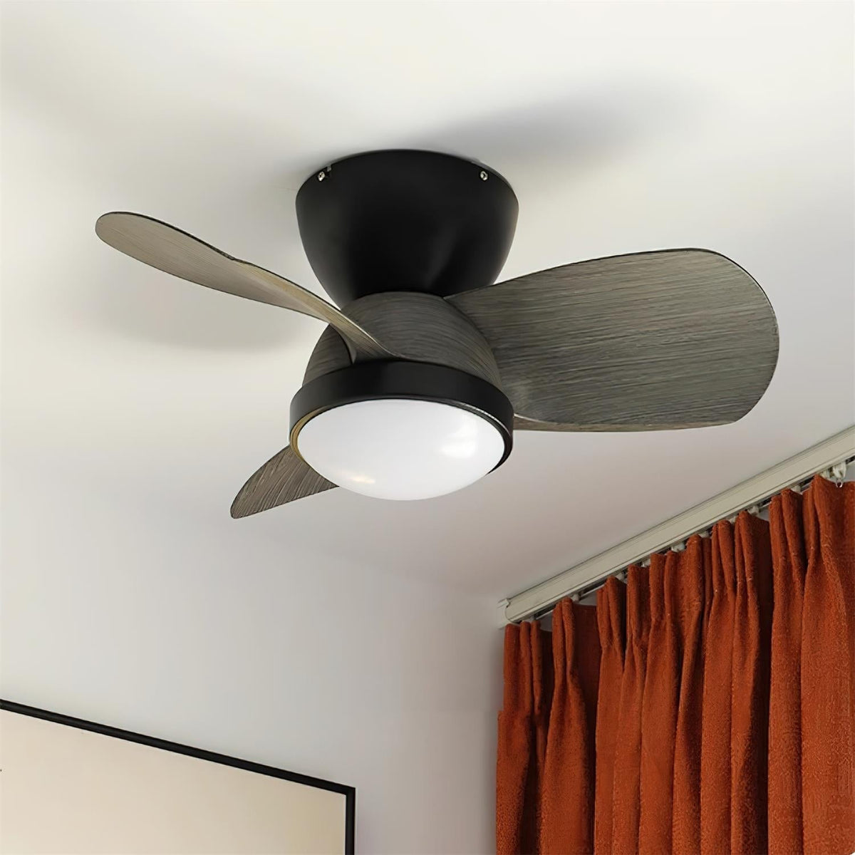 Lioraleria lampa sufitowa z wentylatorem