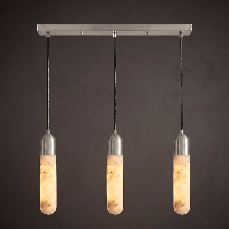 Loxcombe Lampa wisząca alabastrowa