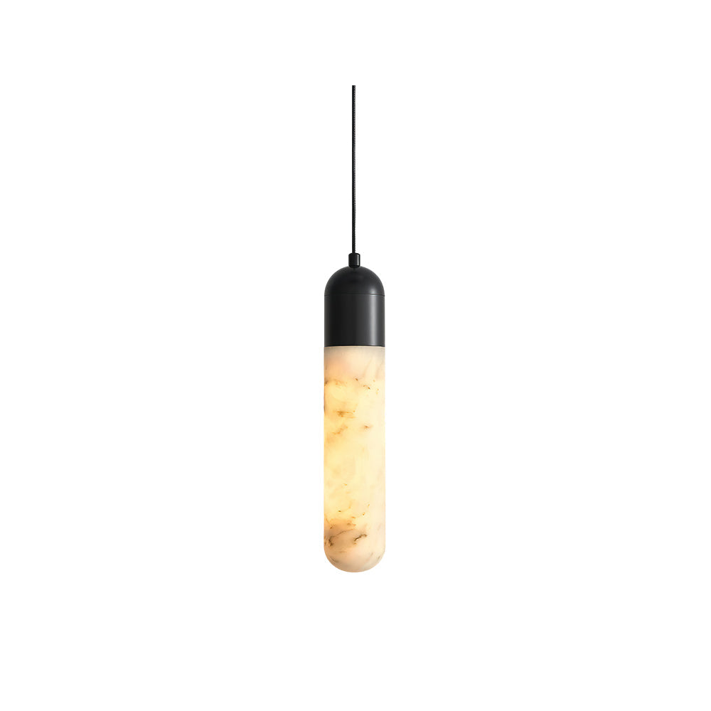 Loxcombe Lampa wisząca alabastrowa