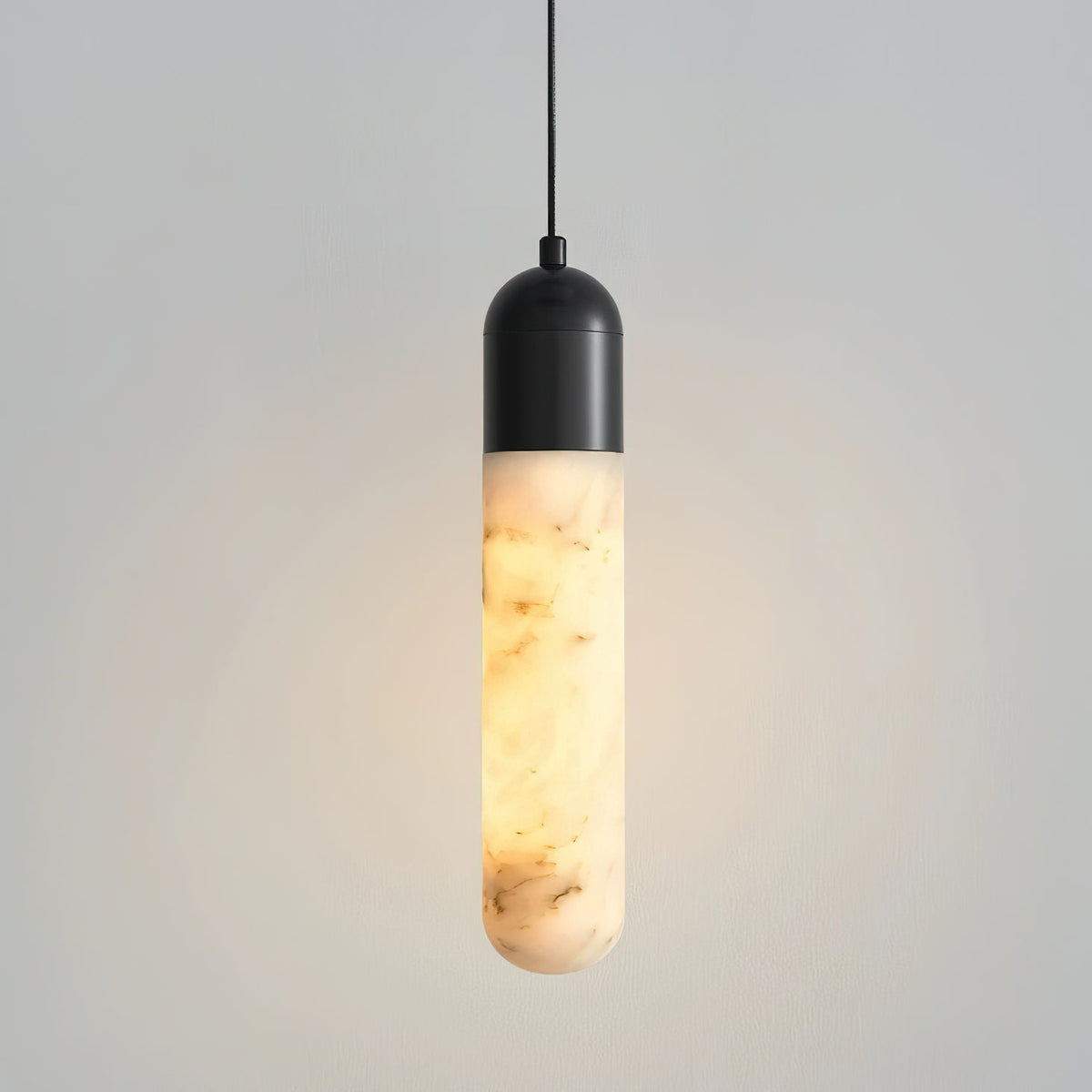 Loxcombe Lampa wisząca alabastrowa