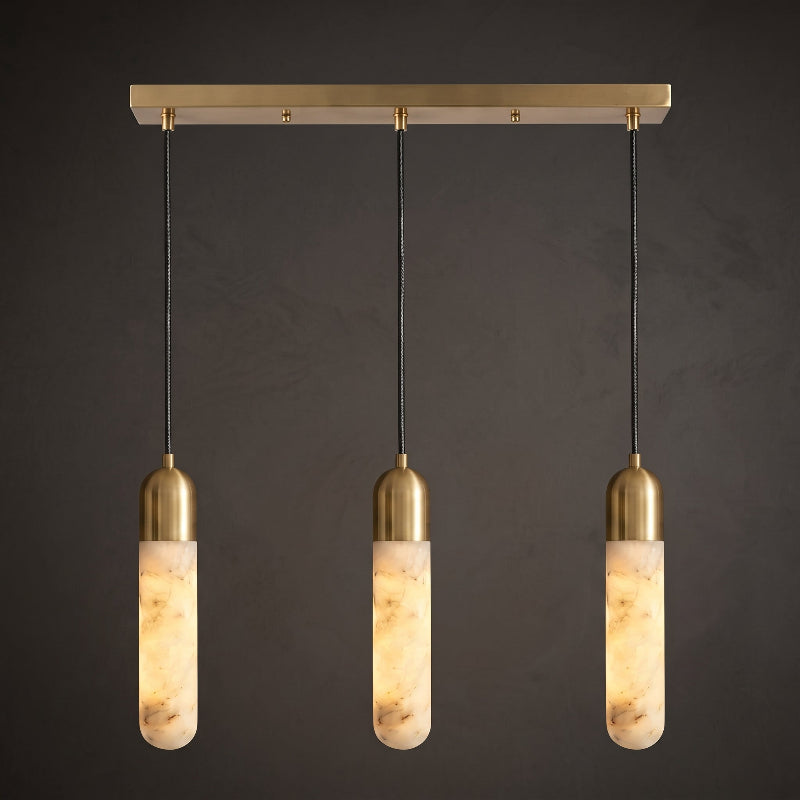 Loxcombe Lampa wisząca alabastrowa