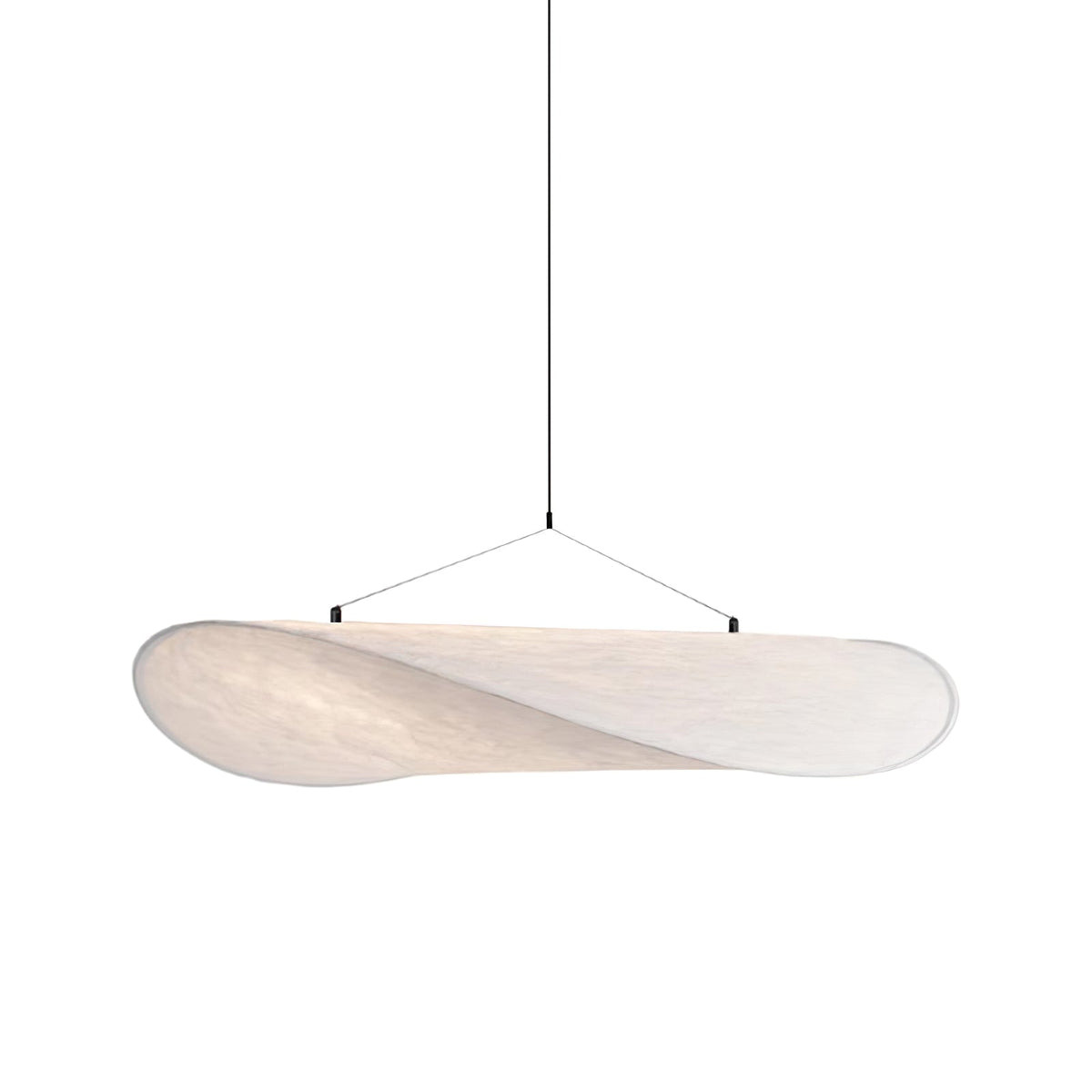 Luminette minimalistyczna lampa wisząca Jedwab morwowy