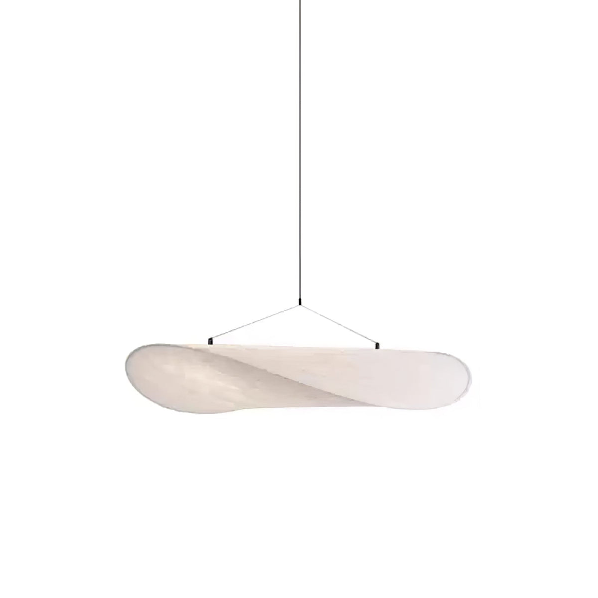 Luminette minimalistyczna lampa wisząca Jedwab morwowy