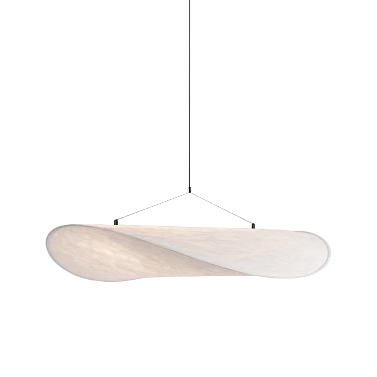 Luminette minimalistyczna lampa wisząca Jedwab morwowy
