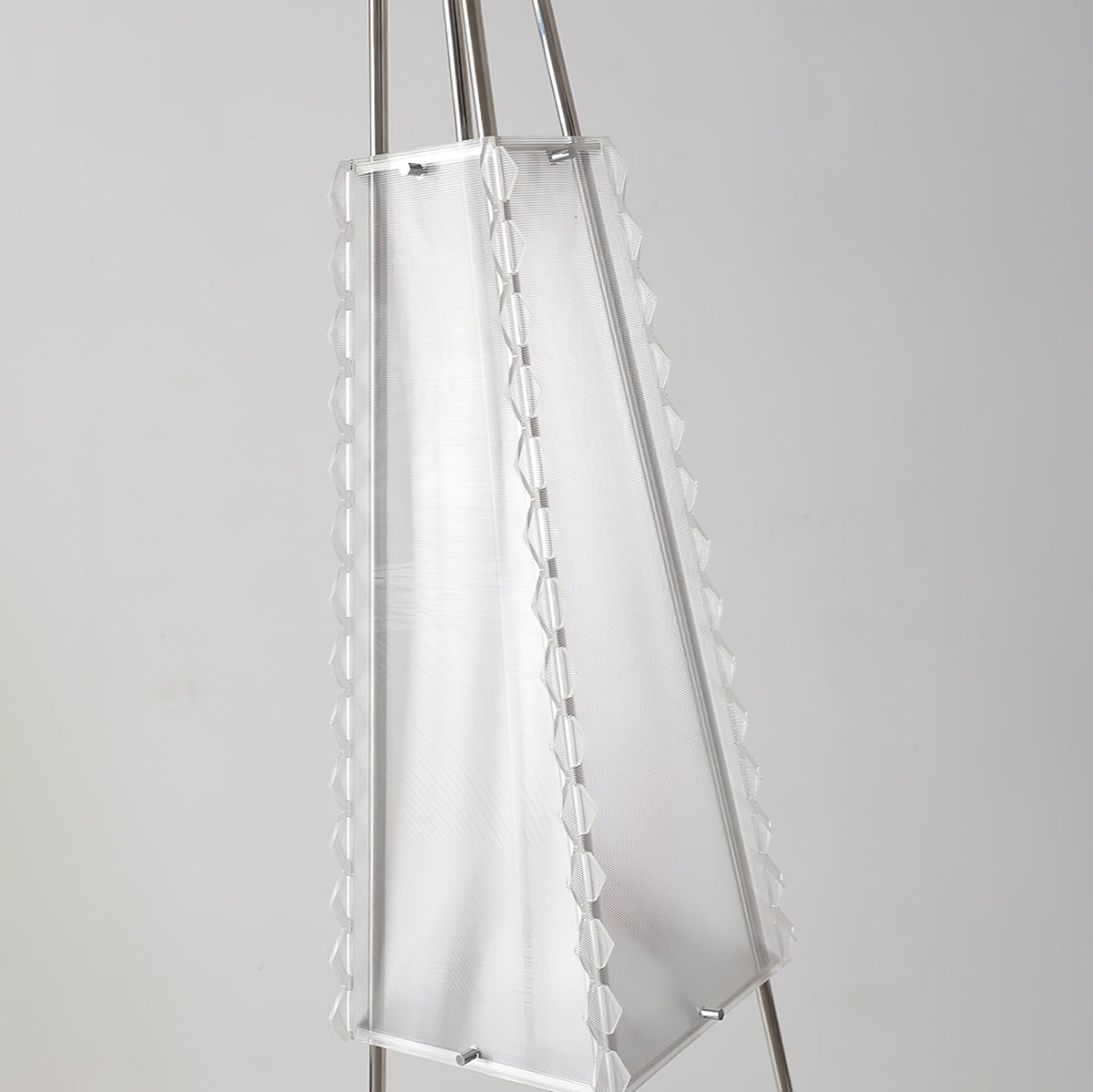 Tetra przemysłowa lampa stojąca z akrylu