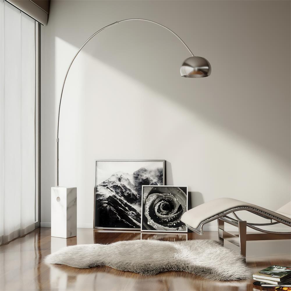 Parabola lampa stojąca