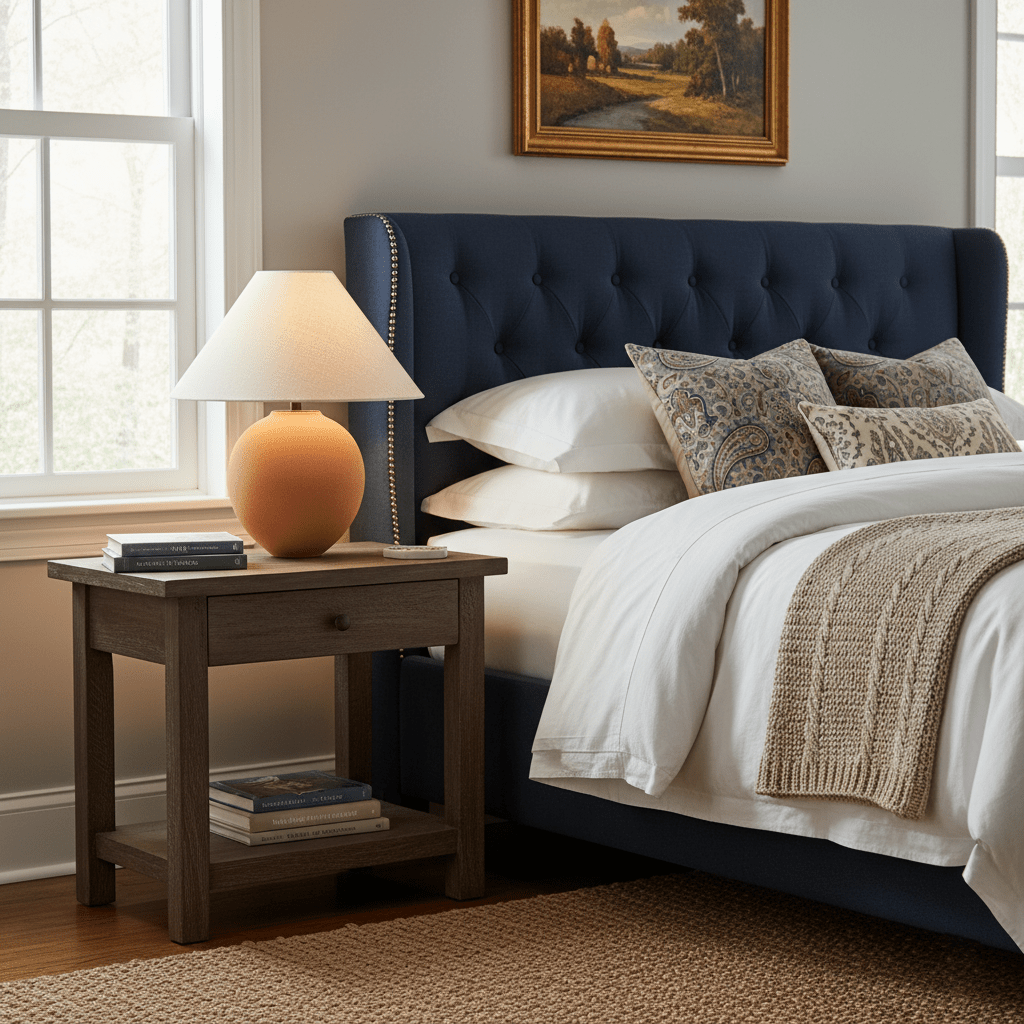 Lampa stołowa Terracotta ze szkła