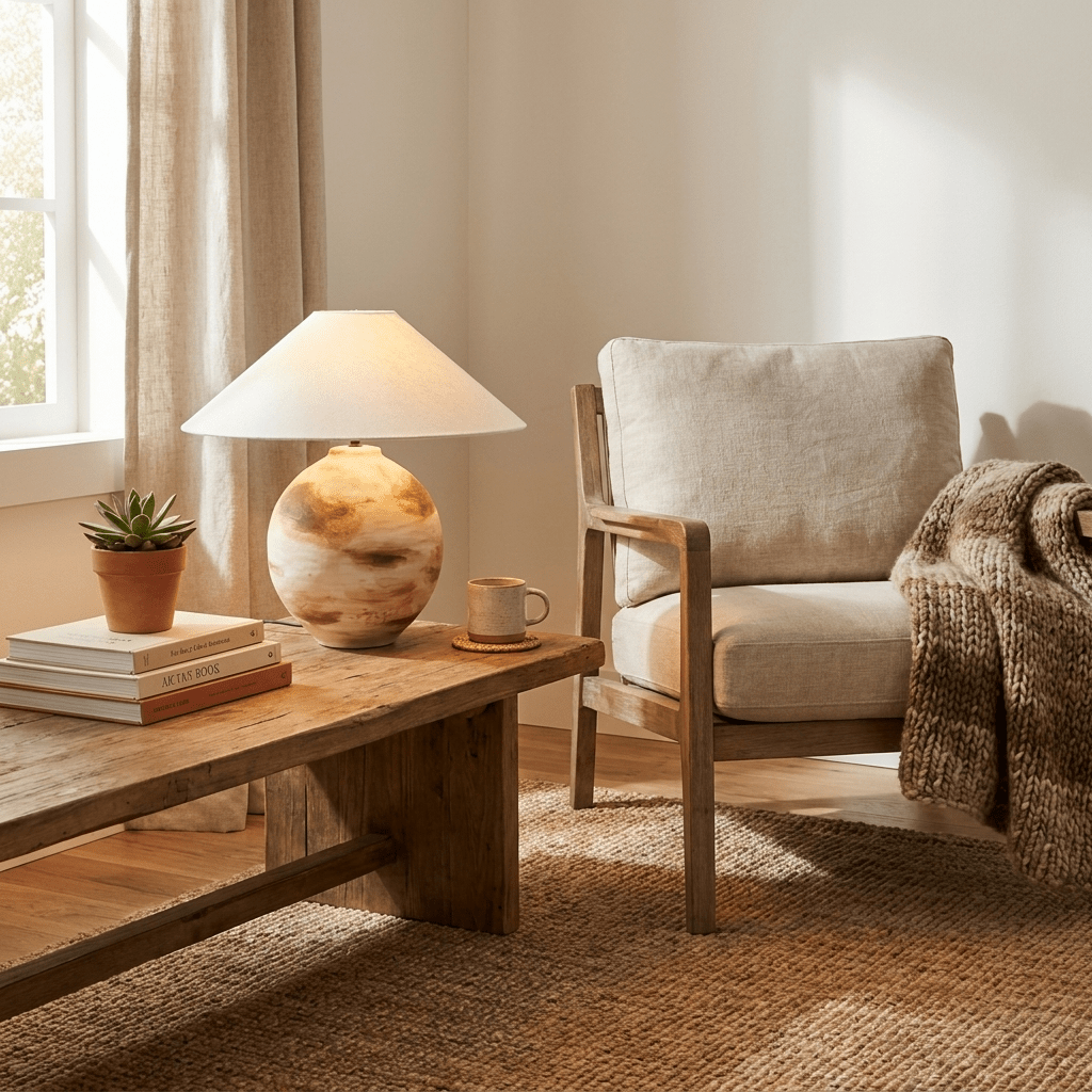 Sorellan lampa stołowa ceramiczna