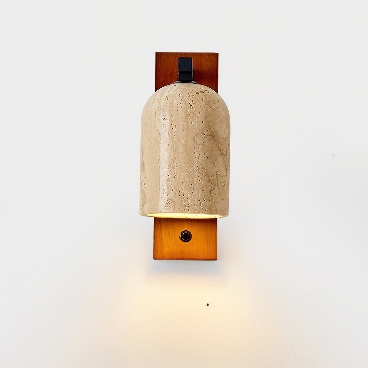 Cole kinkiet Travertine Bell