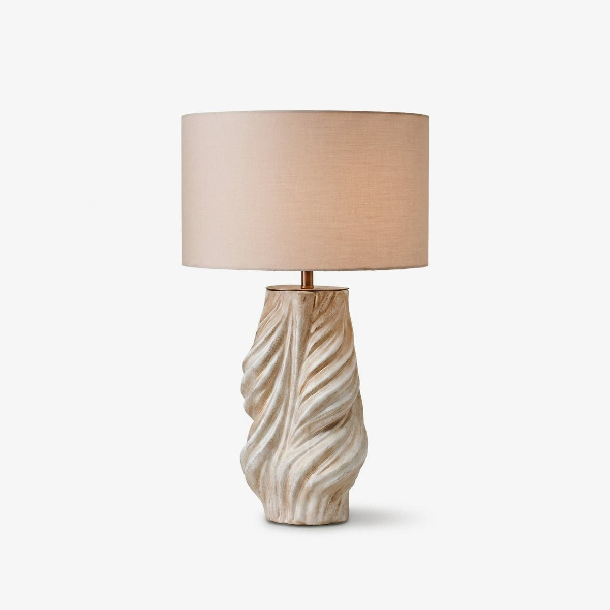 Celvienne lampa stołowa ceramiczna ze skręconą fakturą