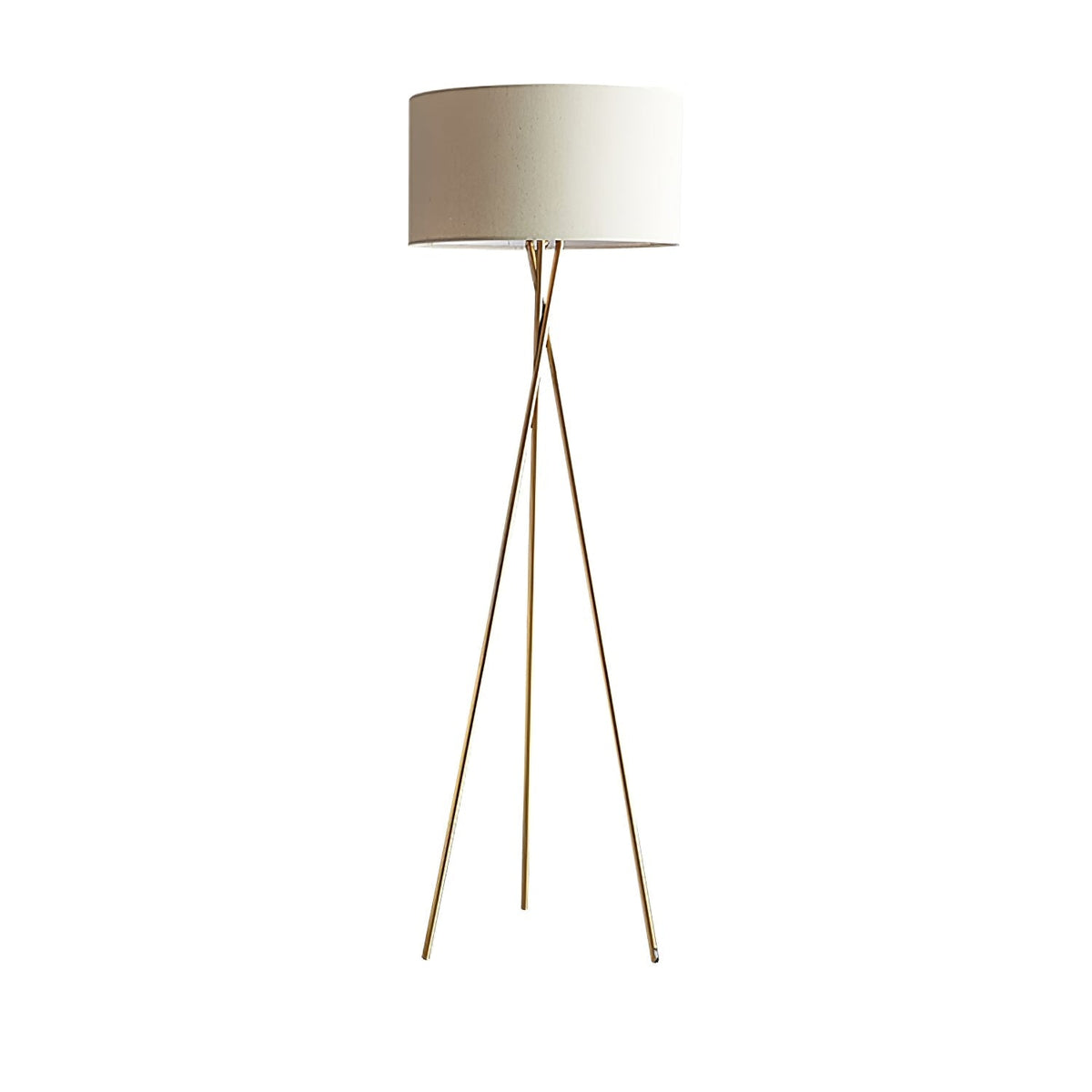 Zander minimalistyczna lampa stojąca z płótna