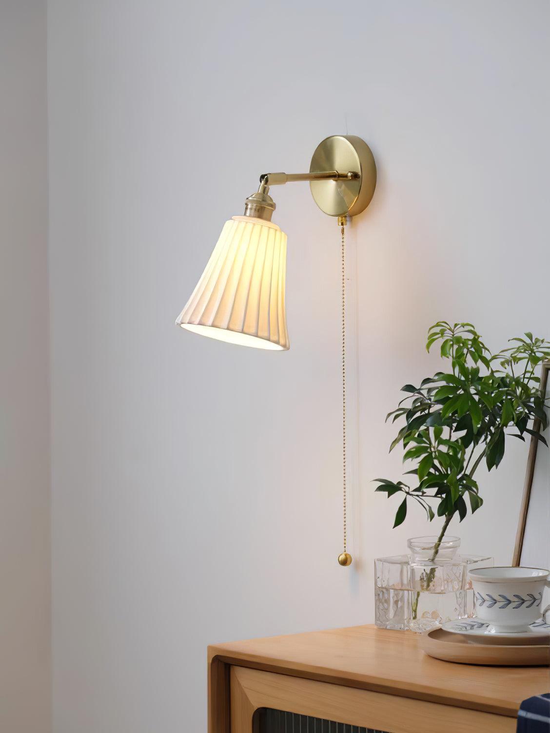 Nominex kinkiet ceramiczny w stylu vintage