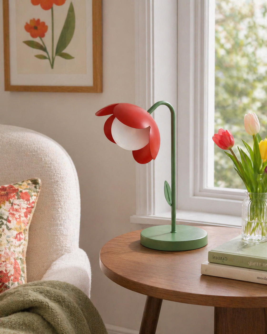 Tulip lampa stołowa