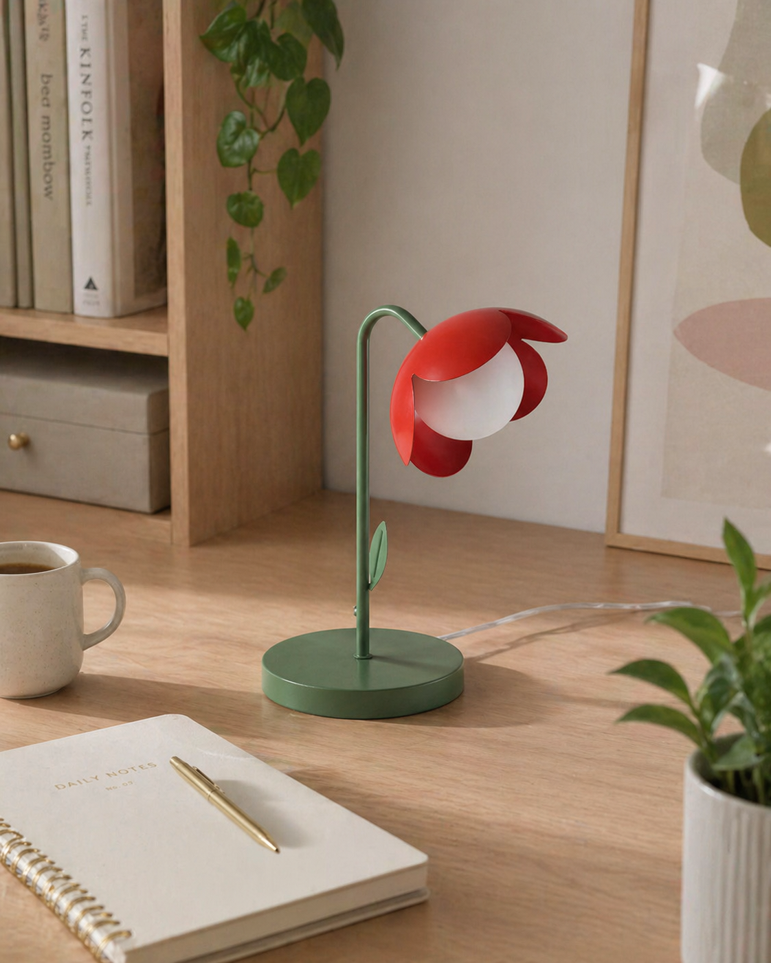 Tulip lampa stołowa