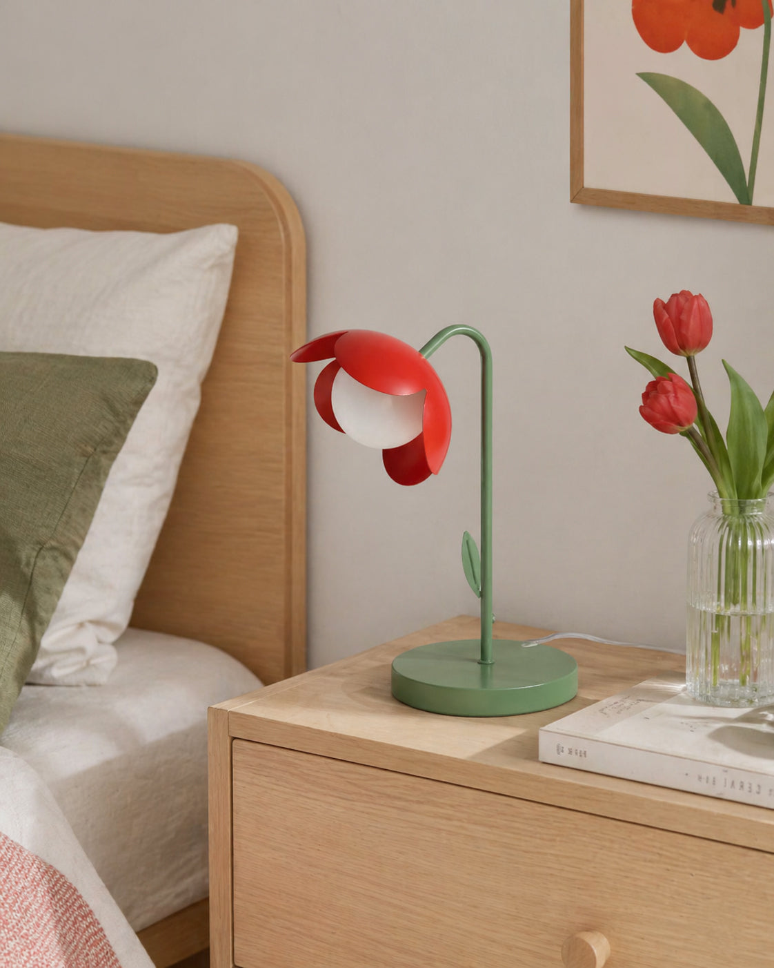 Tulip lampa stołowa